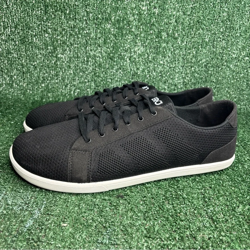 Xero Shoes Dillon Barefoot Mesh Sneakers Shoes Low Top‎ Lace Up Black Men's 15